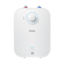 海尔（Haier）6.6升上出水小厨宝 2200W家用厨房速热电热水器 小巧尺寸一级能效节能 EC6.6FA