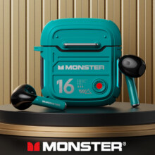 Plus会员、京东百亿补贴：Monster 魔声 【机甲风】XKT16半入耳式蓝牙耳机