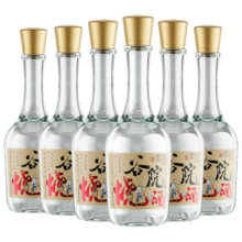 谷小酒 谷院烧酒光瓶 浓香型白酒 500ml*6瓶整箱酒 纯粮酒粮食酒 42度 500mL 6瓶 整箱