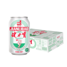 健力宝运动碳酸饮料含蜂蜜补充电解质橙蜜味330ml*24整箱装经典国潮1984