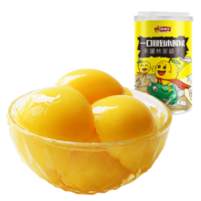 林家铺子 糖水黄桃水果罐头 425g*4罐 整箱