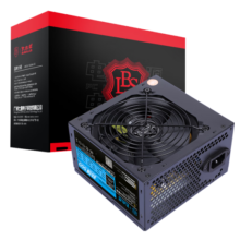 大水牛（BUBALUS）额定500W 劲强500台式电脑主机电源（主动式PFC/12CM风扇/智能温控/支持背线/宽幅电压）