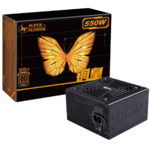 20日20点：SUPER FLOWER 振华 电源 铜皇550W 台式机电脑主机机箱 80PLUS铜牌