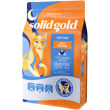 素力高（SolidGold）优蛋白系列 进口全价金装猫粮 成猫幼猫无谷全阶段猫粮 金素鸡 12磅/袋效期至24年12月
