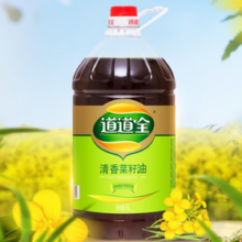 道道全 非转基因压榨清香菜籽油 5L