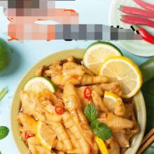 炭食光  无骨鸡爪新鲜现做 500g*2件
