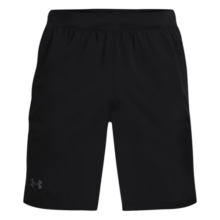 安德玛（UNDERARMOUR）【我可以47】Launch男子9英寸跑步运动短裤1361494 黑色001 XL