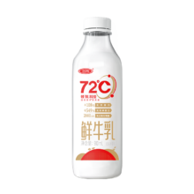 plus会员，概率券，需首购礼金:三元 72℃瓶装鲜牛乳900ml/瓶 *10件