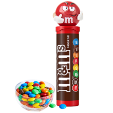 有券的上：M&M'S豆趣 牛奶巧克力豆小筒装28g