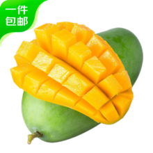 plus会员:拾枝鲜 云南大青芒果 净重4.5-5斤 单果300g以上