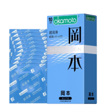 冈本避孕套 肤感系列超润滑10片+激薄5片 *2件