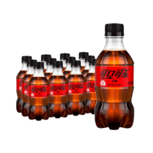 20点 限量500份：可口可乐（Coca-Cola）迷你可乐  300mL 12瓶 2箱 无糖可乐