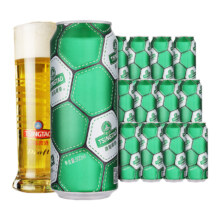 plus会员：青岛啤酒 经典足球500mL*12罐+福寿500ml*8罐
