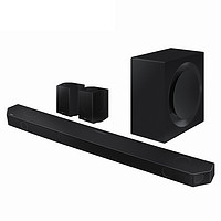 PLUS会员！SAMSUNG 三星 Q990C 11.1.4杜比全景声 回音壁 soundbar 家庭影院 无线环绕低音炮