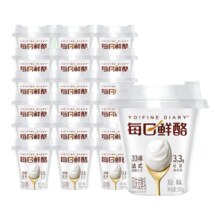 蒙牛 每日鲜酪低温酸奶 100g*18杯