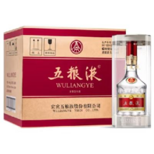 618预售：WULIANGYE 五粮液 普五第八代 浓香型白酒 52度 500ml*6瓶 整箱装