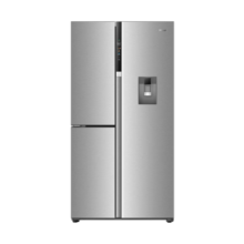 海尔（Haier）冰箱侧T型门585升双开门三开门一级能效双变频家用家电超薄可嵌入大容量双循环风冷无霜全温区变温 585L+EPP超净系统+外取水冷水壶+内置制冰机