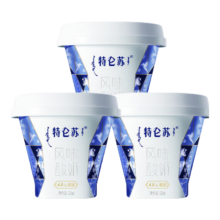需入会：特仑苏 低温风味酸奶原味 125g*3杯*5件