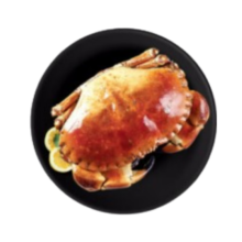 京东生鲜 英国熟冻面包蟹 600g/只 深海捕捞 蟹黄饱满 100%母蟹