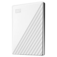 西部数据（WD）2TB 移动硬盘 USB3.0 My Passport随行版2.5英寸 白 机械硬盘 手机电脑外置外接 加密兼容Mac