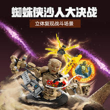 88VIP会员：LEGO 乐高 英雄无归 76280 蜘蛛侠沙人大决战