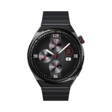 plus：华为HUAWEI WATCH GT 3 保时捷设计 黑色钛金属表带46mm表盘 华为运动智能手表