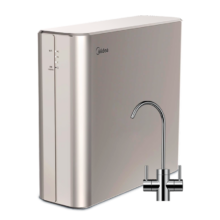 美的（Midea）净水器 家用厨下式RO反渗透纯水机 麒麟400G 金豆基础款