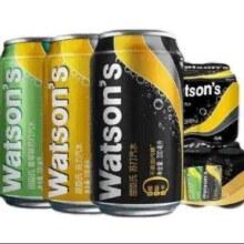京东百亿补贴、plus会员:屈臣氏（Watsons）苏打汽水 混合口味6罐+原味4罐