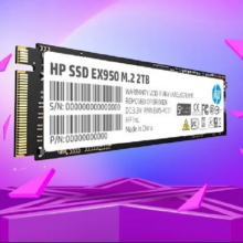 20点开始：HP 惠普 2TB SSD固态硬盘 M.2接口(NVMe协议) EX950系列