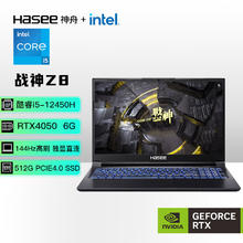 Hasee 神舟 战神Z8 15.6英寸游戏本