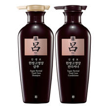 Ryo 吕 黑吕奢养头皮洗发水护发素滋养洗护套装 洗400ml+护400ml