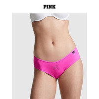 VICTORIA'S SECRET PINK 舒适简约活泼三角女士内裤 5VG6粉紫色 11153034 S