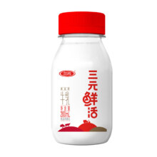 限地区：三元 鲜活牛奶 香浓 儿童奶 学生奶  200ml*6瓶