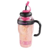 抖音爆款 大容量带吸管肚肚杯1200ml