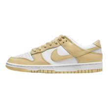 plus会员、限尺码：耐克 Dunk Low Retro Bttys 男子运动板鞋 DV0833-100 团队金/白色