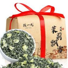 京东百亿补贴：陈一凡 川派茉莉飘雪 茉莉花茶特级 浓香型茶叶 新茶四川花茶纸包装 250g