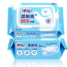 PLUS会员：心相印湿厕纸 云熊95%的人选择 80抽*6大包