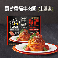 bibigo 必品阁 番茄牛肉等4口味速食意大利面 504g/2人份