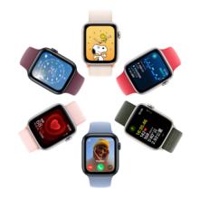 百亿补贴：Apple 苹果 Watch SE 2023款 智能手表 GPS版 44mm 午夜色表壳表带1849元
