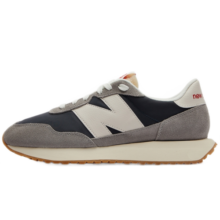 NEW BALANCE NB237系列男鞋女鞋透气情侣休闲鞋 MS237SC 浅灰/深蓝色 38 (脚长23.5cm)