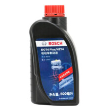 博世（BOSCH）DOT4 plus升级版刹车油制动液/离合器油塑料桶装 通用型 500ml装