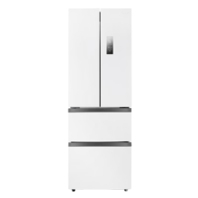 618预售、PLUS会员：Midea 美的 340升 一级能效 双变频法式多开门小型白色家用电冰箱风冷 MR-340WFPE