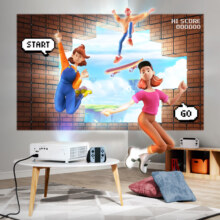 明基（BenQ）TH690SX 投影仪  游戏投影 （0.65DMD 4LED光源 短焦 120Hz高刷&8.3ms低延迟 ）