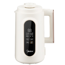31日20点、PLUS会员：美的（Midea）豆浆机 破壁机小型 全自动 触控屏DJ13B-DG01