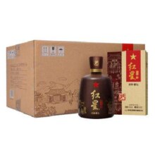 红星 百年醇和紫坛 二锅头 43度 兼香型白酒 500ml*6瓶 整箱装