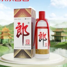 京东百亿补贴：Plus会员，郎酒 郎牌郎酒 酱香型白酒 53度 1000ml 单瓶装【大容量】