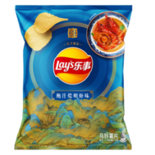 16日0点！Lay's 乐事 薯片 春季 鲍汁烩明虾味116克