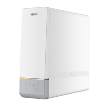 预售、PLUS会员：海尔（Haier）玉净鲜活水净水器家用净水1000G大通量双出水厨下式直饮净水机 净水器+前置过滤器HRO10H11+HP37