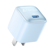 ANKER 安克安芯充快充充电器PD20W手机充电头适配苹果15华为mate60ProiPhone14/13 【蓝】20W苹果同芯-低温快4倍