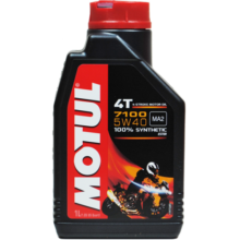 摩特(MOTUL)全合成四冲程摩托车机油7100 4T 5W-40 SN 1L/桶欧洲进口89.9元